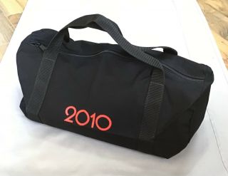 Vintage 2010 The Year We Make Contact Movie Promotional Duffle Bag Rare Black