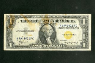 Us Paper Money 1935 - A North Africa $1 Silver Certificate