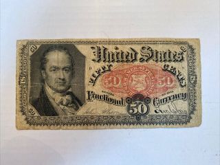 1875 United States Fractional Currency Note - 50 Cents