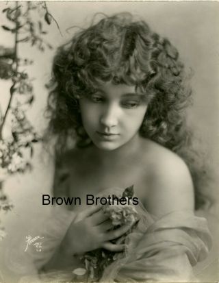 Vintage 1920s Hollywood Wholesome Bessie Love Ethereal Dbw Photo By Hoover