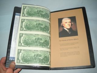 2003 G $2 Dollar Bills Uncut Sheets 