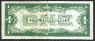 1934 $1 Blue Seal Silver Certificate Funny Back Old Us Paper Money