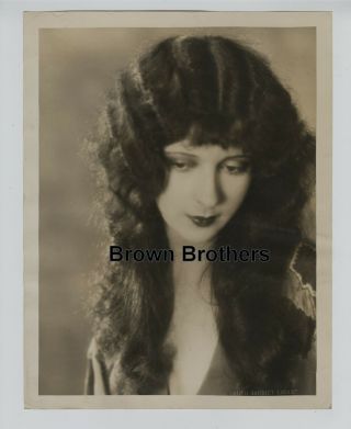 1920s Silent Film Kathleen Key Oversized Dbw Photo Blindstamp Ruth H Louise Bb