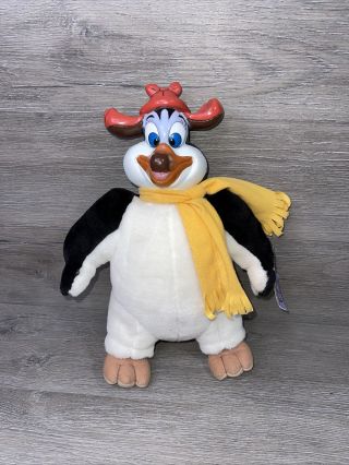 14 " Hubie Plush Toy With Tags From The Pebble And The Penguin 1995 Don Bluth