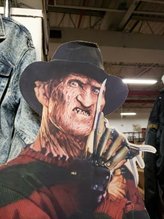 Freddy Krueger A Nightmare On Elm St.  2 Partial Life Size Standee VTG 1986 2