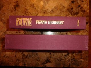 Frank Herbert Heretics Of Dune Limited Edition 759/1500 - Unread