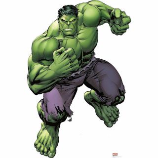 Hulk Life - Size Cardboard Cutout - Avengers 20ft
