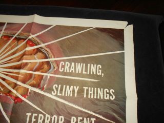 The Brain Eaters Horror Sci Fi Folded One Sheet Poster 3