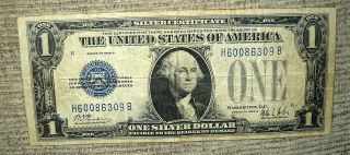 1928b $1 One Dollar Funny Back Note - Cir,  No Tears Or Pinholes - Fine Cond.  - W/bonus