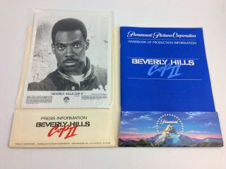 1987 Vintage Beverly Hills Cop 2 Paramount Press Kit Eddie Murphy Paramount 75th