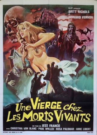 A Virgin Among The Living Dead (1971) - Jess Franco - French 39x55
