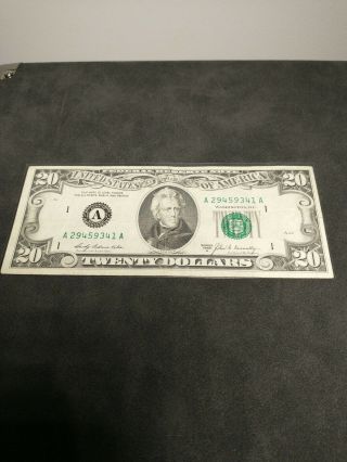 1969 - A $20 Twenty Dollar Bill