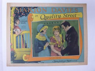 Quality Street Lobby Card Movie Memorabilia 1927