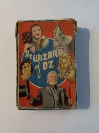 Pepys 1940 Wizard Of Oz Card Game 44 Cards & Rules & Box; Dorothy & All