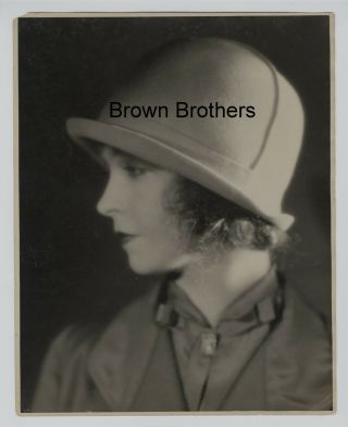 1920s Hollywood Lillian Gish " La Boheme " Oversized Dbw Photo Ruth Harriet Louise