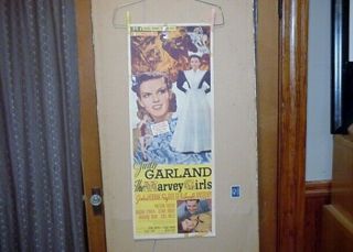 The Harvey Girls Movie Insert Poster Judy Garland/
