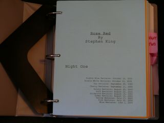 Red Rose By Stephen King Script For Tv Miniseries