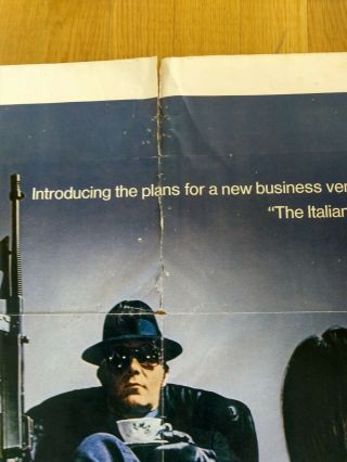THE ITALIAN JOB Michael Caine US MOVIE POSTER 1969 3