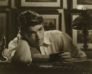 Moody 1940s Ernest A.  Bachrach Gregory Peck Large Dramatic Photograph 2
