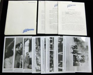 Ice Pirates 1984 Press Kit Movie Promo Photos Pressbook Anjelica Huston