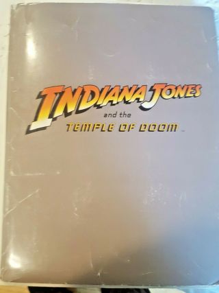 Indiana Jones And The Temple Of Doom (1984) Press Kit,  27 Photos And More