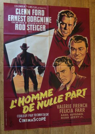 Jubal Glenn Ford Western Large French Movie Poster 