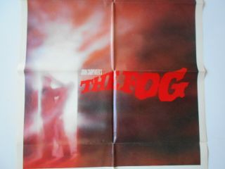 The Fog 1980 1 - sheet movie poster John Carpenter Halloween horror 3