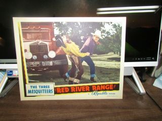 Vintage 100 Lobby Card Red River Range John Wayne 