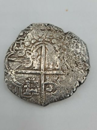 Atocha 8 Reale Grade 2 Mel Fisher Coin Treasure By Shipwreckcoinsartifacts.  Com