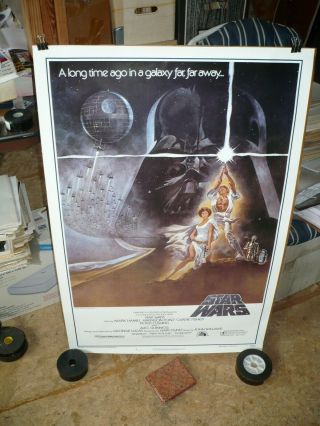 Star Wars,  Orig Rolled 1 - Sht / Movie Poster [fan Club Style] - 1983