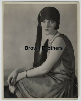 1920s Sultry Silent Film Star Pauline Starke Oversized Dbw Photo Eugene Richee