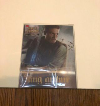 King Arthur [hdzeta] Silver Label 3d/2d Lenticular Full Slip Blu - Ray Steelbook.