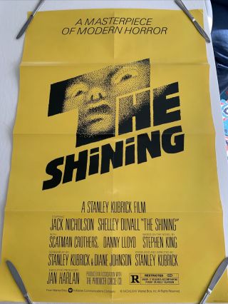 The Shining 1980 1 Sheet Movie Poster 27 " X41 " King Kubrick Nicholson