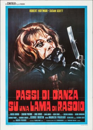Death Carries A Cane Italian 2f Movie Poster 39x55 Giallo 1973