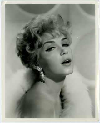 Sensual Blonde Glamour Girl Stella Stevens 1961 Portrait Photograph