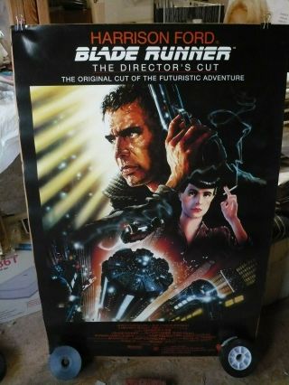 Blade Runner,  Orig Rolled 1 - Sht / Movie Poster (harrison Ford) - Directors Cut