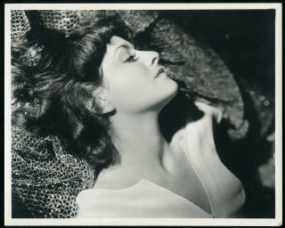Paulette Goddard In Portrait By George Hurrell 1940s Dbwt Photo