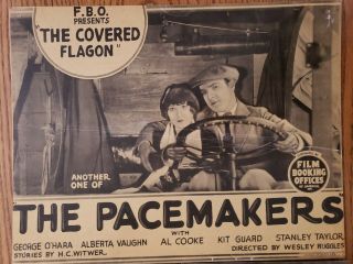 1925 The Pacemakers Covered Flagon Basketball Movie Lobby Card Poster Set Of 7