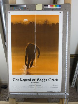The Legend Of Boggy Creek - Charles B.  Pierce - 1972 One Sheet Poster