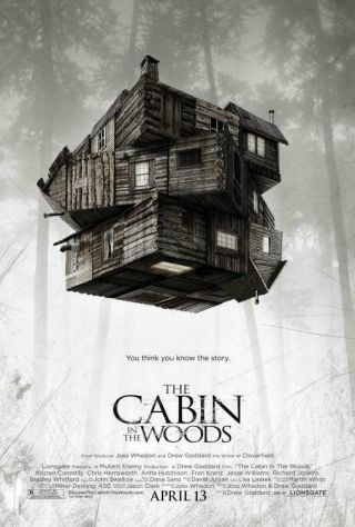 Cabin In The Woods - 27 " X40 " D/s Movie Poster One Sheet Chris Hemsworth