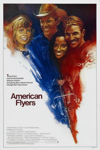 American Flyers (1985) Movie Poster - Rolled