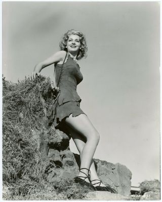 Tragic Bombshell Actress Carole Landis One Million B.  C.  1940 Photograph