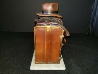 Indiana Jones DVD Case Collectible 2008 Hand Sculpted Resin Blockbuster 3