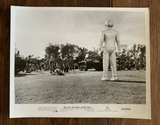 1951 The Day The Earth Stood Still Movie Photo Vintage 8x10 Gort