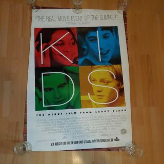 Kids 1995 Larry Clark Very Rare Us Release One Sheet Movie Poster