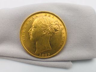 Great Britain 1883 Sydney Shield Gold Sovereign