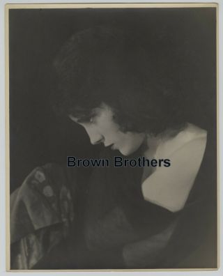 1920s Wampas Star Actress Pauline Starke Oversized Dbw Photo Edwin Bower Hesser