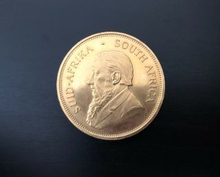 1980 South Africa African One /1 Oz Gold Krugerrand Coin Great Investment Old