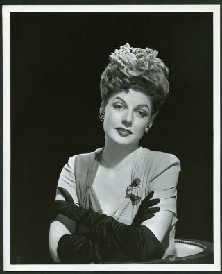 Ann Sheridan In Exquisite Portrait Vintage 1940s Photo By Bert Six