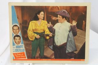 Time Of Their Lives 1946 Lobby Card 11 " X 14 " Abbott Costello Universal Picture
